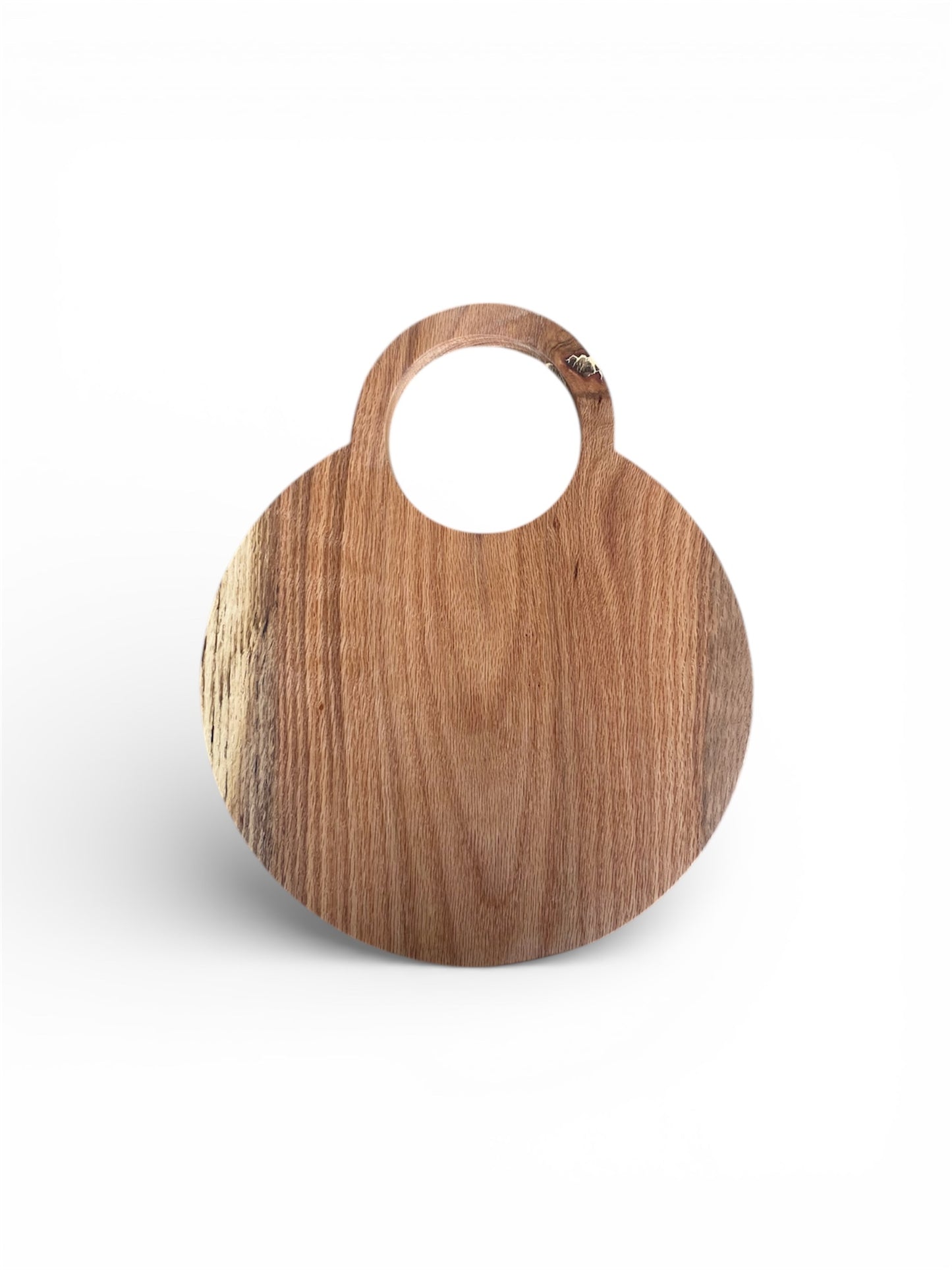 Masif Meşe Kesme & Sunum Tahtası – El Yapımı (35×30 cm)